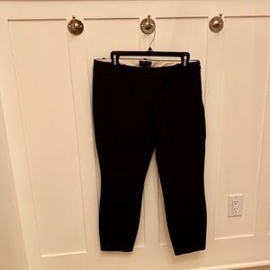 J Crew black cropped pants